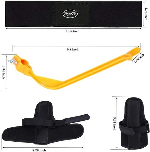 Golf Swing Training Aid Arm Band Trainer Impact Ball Inflator Assist Posture Motion Correction Aids Set for Men Women Golfer Beginner Practice in Saudi Arabia
