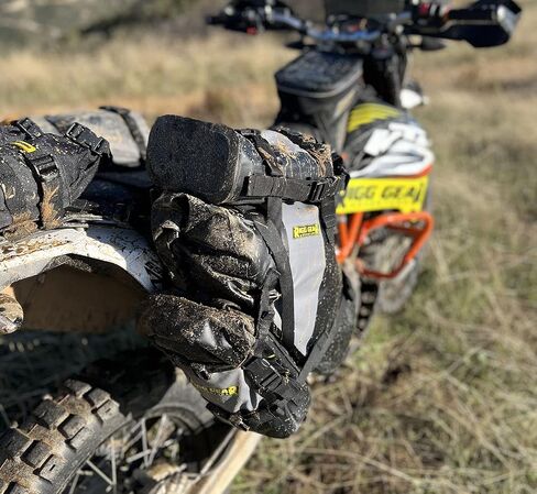 Nelson-Rigg Waterproof Rackless Hurricane Dual Sport Saddlebags. Lightweight, soft sided, fits Most Dual Sport/Enduro KTM Honda Yamaha & Suzuki Models. 14L per side in Saudi Arabia