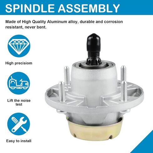 Deck Spindle Assembly for John Deere AM124498 AM131680 AM135349 AM144377 LX255 LX280 LX289 GX255(54C) in Saudi Arabia