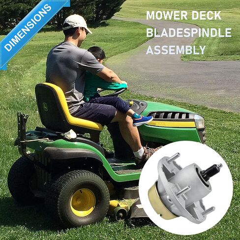 Deck Spindle Assembly for John Deere AM124498 AM131680 AM135349 AM144377 LX255 LX280 LX289 GX255(54C) in Saudi Arabia