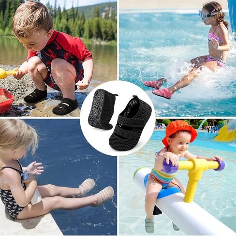 BARERUN Toddler Water Shoes Boys Girls Quick Dry Barefoot Aqua Shoes for Swim Pool Beach Non Slip Breathable Sandals Lightweight Summer House Slippers in Saudi Arabia