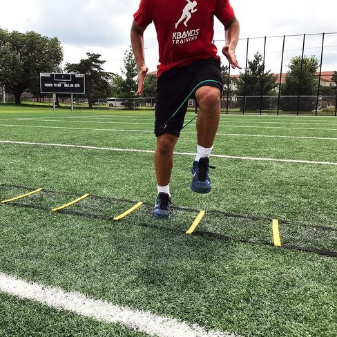 Kbands | Speed and Strength Leg Resistance Bands | Includes Speed 101 and Agility FX Digital Training Programs - Sizes for Youth, Intermediate, and Advanced Athletes in Saudi Arabia
