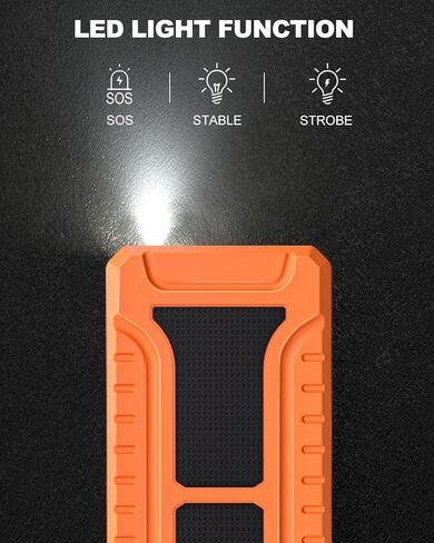 SYPOM Car Jump Starter, 4000A Peak Battery Jump Starter (for All Gas or Up to 10L Diesel), Portable Battery Booster Power Pack, 12V Auto Jump Box with LED Light,Power Bank, USB Quick Charge in Saudi Arabia
