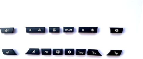 WODOFO GDR 14 Key Air Conditioning A/C Vent Button AC Heater Climate Control Key Caps Interior Repair Kit Replacement for BMW 5 6 7 M5 M6 F02 F06 F10 F12 61319313924 in Saudi Arabia