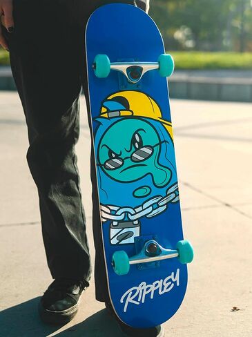 Fortnite 31" Skateboard - Cruiser Skateboard with Printed Graphic Grip Tape, ABEC-5 Bearings, Durable Deck & Smooth Wheels, Great for Teens in Saudi Arabia