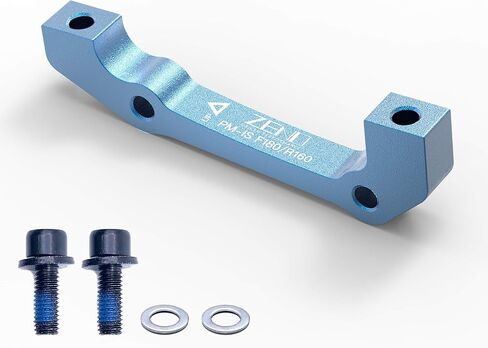 Zeno Rotor Adaptor - is to Post Mount Caliper, Front 180/ Rear 160 in Kuwait