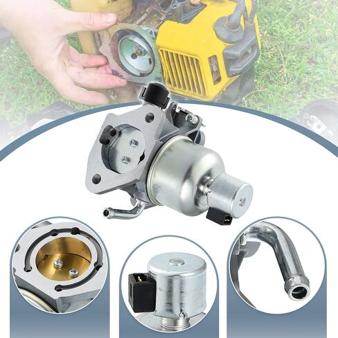 X AUTOHAUX 1 مجموعة كابينة المكربن ​​مع حشوات تحل محل 16-853-19S 32-853-63S 32-853-67S لكوهلر KT725 KT730 KT735 KT740 KT745 لون فضي فولاذي in Saudi Arabia