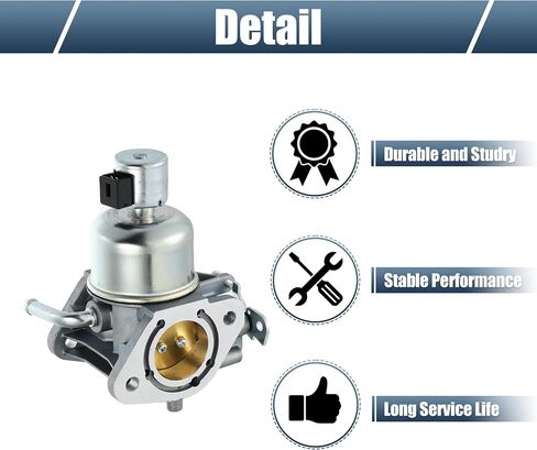 X AUTOHAUX 1 مجموعة كابينة المكربن ​​مع حشوات تحل محل 16-853-19S 32-853-63S 32-853-67S لكوهلر KT725 KT730 KT735 KT740 KT745 لون فضي فولاذي in Saudi Arabia