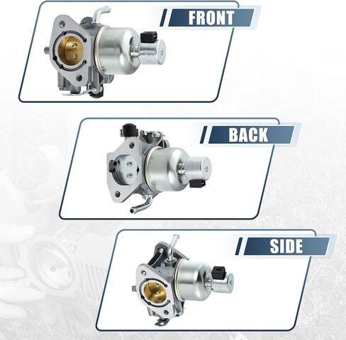 X AUTOHAUX 1 مجموعة كابينة المكربن ​​مع حشوات تحل محل 16-853-19S 32-853-63S 32-853-67S لكوهلر KT725 KT730 KT735 KT740 KT745 لون فضي فولاذي in Saudi Arabia