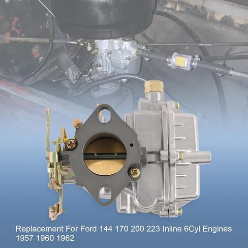 RADHLBNIU 2 Barrel Carburetor Compatible with Ford Mustang 289 302 351 Cu Jeep 360 Cu Engine, Replace Motorcraft 2100 2150 Carb Electric Choke in Saudi Arabia