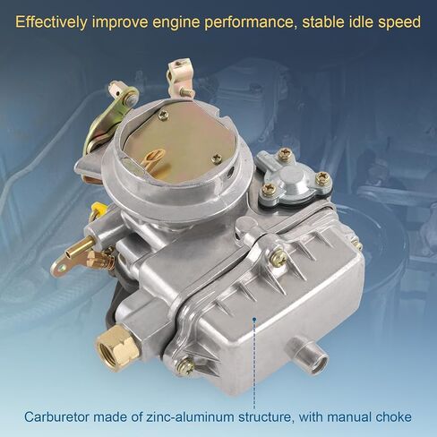 RADHLBNIU 2 Barrel Carburetor Compatible with Ford Mustang 289 302 351 Cu Jeep 360 Cu Engine, Replace Motorcraft 2100 2150 Carb Electric Choke in Saudi Arabia