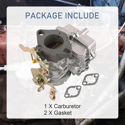 RADHLBNIU 2 Barrel Carburetor Compatible with Ford Mustang 289 302 351 Cu Jeep 360 Cu Engine, Replace Motorcraft 2100 2150 Carb Electric Choke in Saudi Arabia