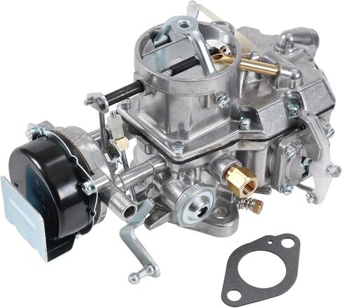 RADHLBNIU 2 Barrel Carburetor Compatible with Ford Mustang 289 302 351 Cu Jeep 360 Cu Engine, Replace Motorcraft 2100 2150 Carb Electric Choke in Saudi Arabia