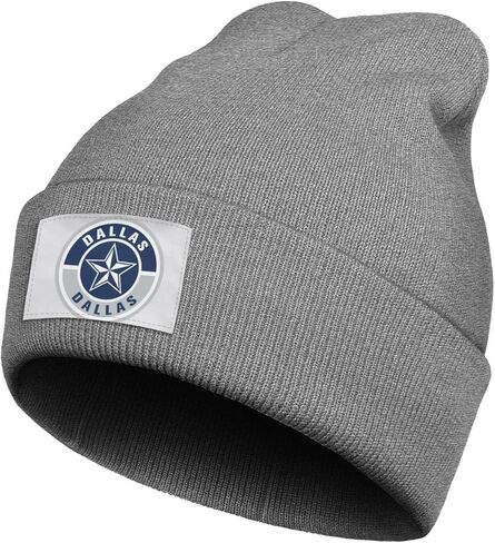Dallas Winter Beanie Hats for Men Cuffed Knit Cap for Football Fans Gifts in Saudi Arabia