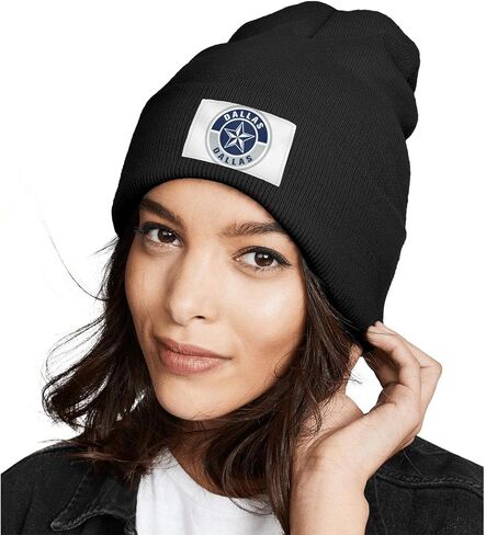 Dallas Winter Beanie Hats for Men Cuffed Knit Cap for Football Fans Gifts in Saudi Arabia