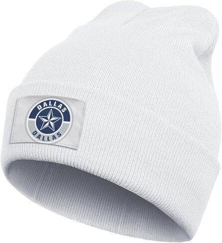 Dallas Winter Beanie Hats for Men Cuffed Knit Cap for Football Fans Gifts in Saudi Arabia