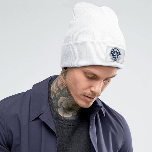 Dallas Winter Beanie Hats for Men Cuffed Knit Cap for Football Fans Gifts in Saudi Arabia