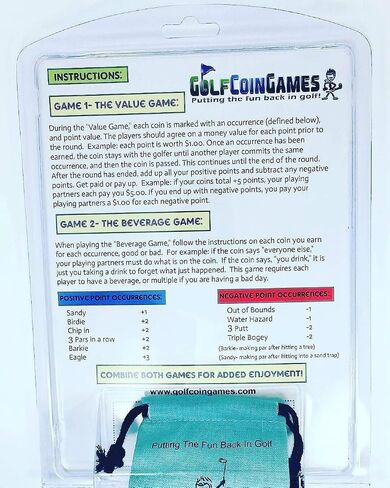 The Twigman Golf Challenge Coin Golf Game in Saudi Arabia