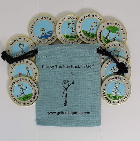 The Twigman Golf Challenge Coin Golf Game in Saudi Arabia
