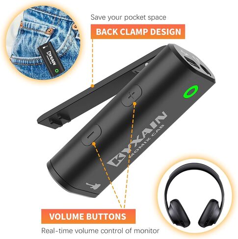 واجهة صوت جيتار محمولة، بطاقة صوت تسجيل داخلية بجيب KYXAIN مع نوع C للبث المباشر، توصيل وتشغيل Android والكمبيوتر الشخصي، Lightning to Type-C لأجهزة iPad وiPhone in Kuwait