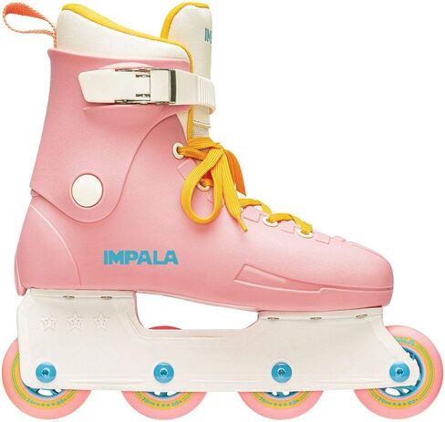 Impala Lightspeed Inline Skate - Pink/Yellow in Kuwait