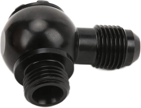 تركيب بانجو AN6، محول بانجو AN‑6 إلى ORB‑6 9/16 UNF Bolt ألومنيوم منخفض الارتفاع ملحق سيارة أسود دقيق in Kuwait