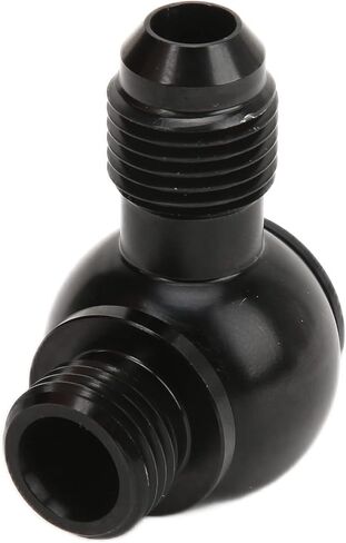 تركيب بانجو AN6، محول بانجو AN‑6 إلى ORB‑6 9/16 UNF Bolt ألومنيوم منخفض الارتفاع ملحق سيارة أسود دقيق in Kuwait