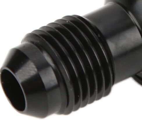 تركيب بانجو AN6، محول بانجو AN‑6 إلى ORB‑6 9/16 UNF Bolt ألومنيوم منخفض الارتفاع ملحق سيارة أسود دقيق in Kuwait