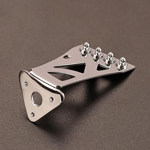 Metal Banjo Tailpiece 4 String Banjo Tailpiece Guitar Tailpiece Banjo Part Instrument Accessory 2.87X1.57X1.22in in Saudi Arabia