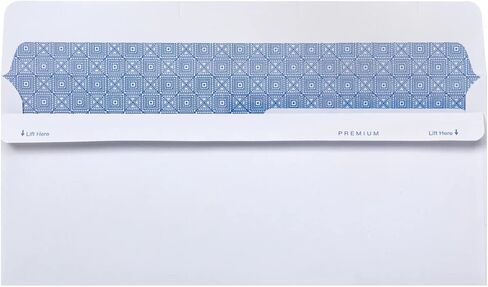 Iconikal Double Window Tamper-Evident Dual-Flap Closure Security Envelopes, Size #9, 250-Count in Saudi Arabia
