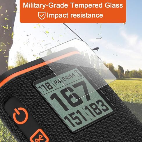 Screen Protector for Bushnell Wingman View Golf GPS Speaker, Full Coverage Tempered Glass Film HD Clear Film, Bubble-Free, Scratch Resistant Protective Cover, Easy to Install, 3 Pack in Saudi Arabia
