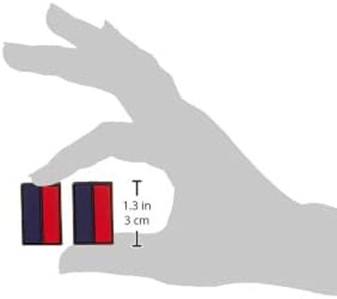 Trodat T4850 Printy Replacement Pad for Trodat Self-Inking Stamps, 0.19" x 1", Blue/Red in Saudi Arabia