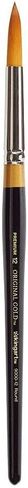 KINGART B-070 Premium 8 pc. Original Gold 9000 Series Round Brush Set, Synthetic Golden Taklon for Acrylic, Oil, Watercolor Paint, Short Handle, 8 Brushes Sizes: 1, 2, 4, 6, 8, 10, 12, 14 in Saudi Arabia