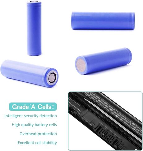 M5Y1K استبدال بطارية الكمبيوتر المحمول (40WH 14.8V 2600MAH) لـ Dell Inspiron 14 15 17 5000 3000 Series 5755 5545 5459 3551 3467 Latitude 3460 3570 Vostro 3458 3558 M5y1k Hd4j0 vn3n0 wkrj2 Gxvj3 in Kuwait