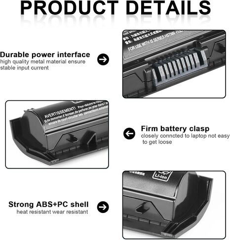 New K104 Notebook Battery for HP Pavilion 14-ab 14T-ab 15-ab 15-an 17-g Series TPN-Q158 HSTNN-LB6S Spare 800049-001 800050-001 800010-421 800009-421 KI04 Notebook Laptop Battery -- 12 Month Warranty in Saudi Arabia