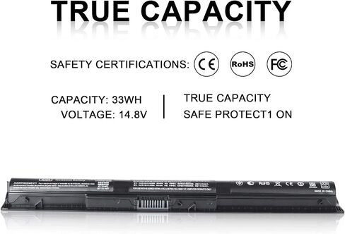 New K104 Notebook Battery for HP Pavilion 14-ab 14T-ab 15-ab 15-an 17-g Series TPN-Q158 HSTNN-LB6S Spare 800049-001 800050-001 800010-421 800009-421 KI04 Notebook Laptop Battery -- 12 Month Warranty in Saudi Arabia