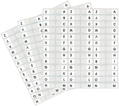 Redi-Tag, RTG31005, Permanent Alphabetical Tab Indexes, 104 / Pack in Saudi Arabia
