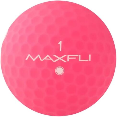 Maxfli 2023 Softfli Matte Golf Balls- 12 Pack, Compression 35, Enhanced Alignment Aid, Ultra-Low Compression Exceptionally Soft Feel in Saudi Arabia