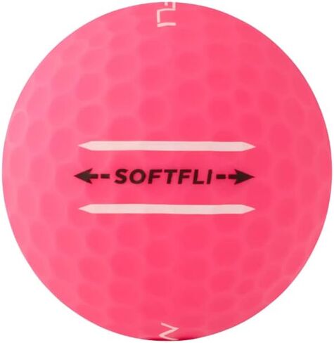 Maxfli 2023 Softfli Matte Golf Balls- 12 Pack, Compression 35, Enhanced Alignment Aid, Ultra-Low Compression Exceptionally Soft Feel in Saudi Arabia