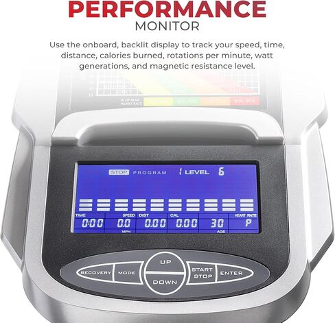 Sunny Health & Fitness Elliptical Cross Trainer Exercise Machine, Full Body Low-Impact and 24-Unique Workout Modes with Optional Exclusive SunnyFit App and Enhanced Bluetooth Connectivity in Saudi Arabia