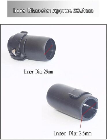 مجداف سوب من النايلون الأسود سريع الإصدار، أداة ضبط عمود المشبك، ملحقات مجداف الكاياك in Kuwait