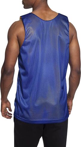 Mens Reversible Basketball Jersey Premium Moisture Wicking Mesh Tank Top in Kuwait