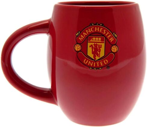 كوب شاي MANCHESTER UNITED FC - كوب أحمر مع شعار MUFC على الجهة الأمامية. كوب كبير يحمل أكثر من 16 أونصة. مثالي لأي مشجع مانشستر يونايتد. احصل على منتجك اليوم. in Kuwait