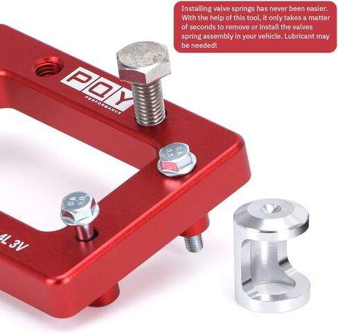Engine Valve Spring Compressor Tool Compatible with Ford Mustang GT 4.6L 5.4L 3V Explorer Trac Magnetic Screw Retainer Red in Saudi Arabia