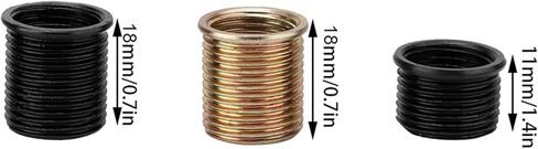 طقم إصلاح خيط شمعة الإشعال، 16 قطعة من الفولاذ الكربوني، أدوات إصلاح خيط الصنبور مع حقيبة محمولة لإصلاح خيوط شمعة الإشعال التالفة in Kuwait