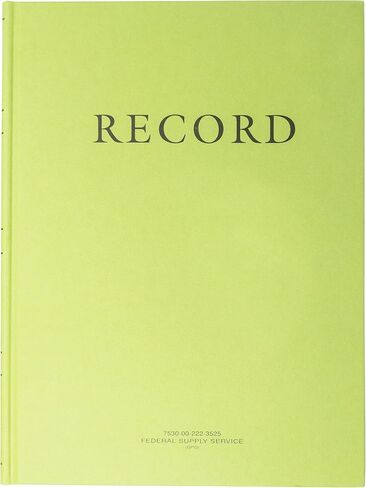 Tacticai 3-Pack Green Military Log Book, 8" x 10.5" - 192 Pages, Record Book for Record Keeping, Supply Chain, Inventory, Training, Maintenance & Field Operations, NSN 7530-00-222-3525 in Saudi Arabia