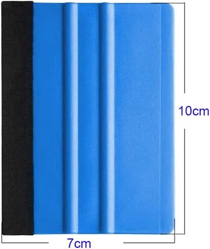 Gebildet Durable Black Felt Edge Squeegee 4 Inch for Car Vinyl Film Wrapping Decal Squeegee Window Tint Work, Professional Scratch Free Squeegee. Pack of 2 in Saudi Arabia