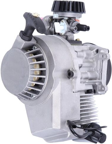 47cc 49cc Mini Engine 2-Stroke Motor Pull Start Engine Single Cylinder Motor Air Cooled Complete Engine Kit for Pocket Bike Mini Dirt Bike ATV Scooter 30:1 in Saudi Arabia
