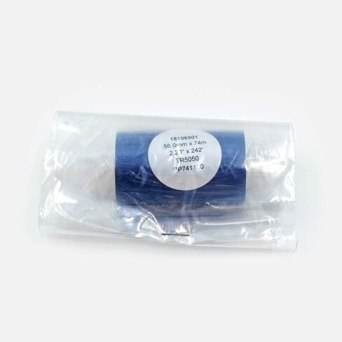 Generic Thermal Transfer Ribbon for Oil Change Printers - Zebra TLP 2824 & 2824Plus, 56mm x 74m, 2.2 x 242', TR5050 in Saudi Arabia