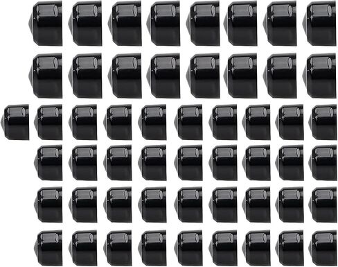 53 Pcs Gloss Black Motorcycle Engine Bolt Head Covers/Topper Caps Compatible With 2017-2022 Harley Touring Road King Electra Street Glide in Saudi Arabia